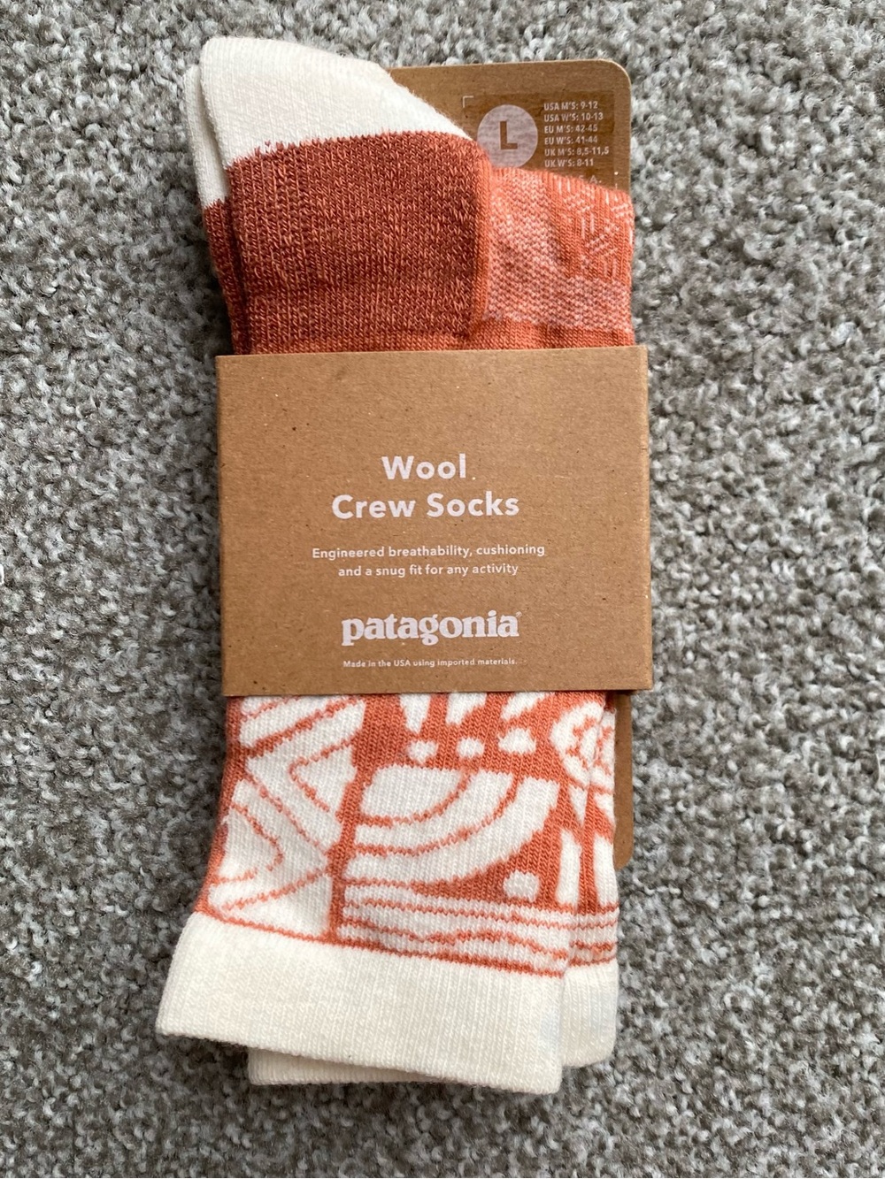 Patagonia Wool Crew Socks